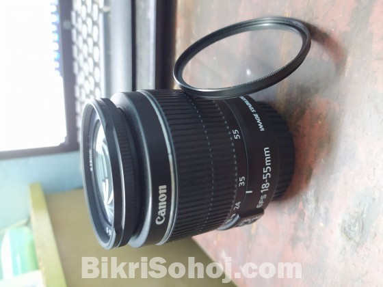 CANON EFS 18-55 MACRO 0.25m/0.8ft lens